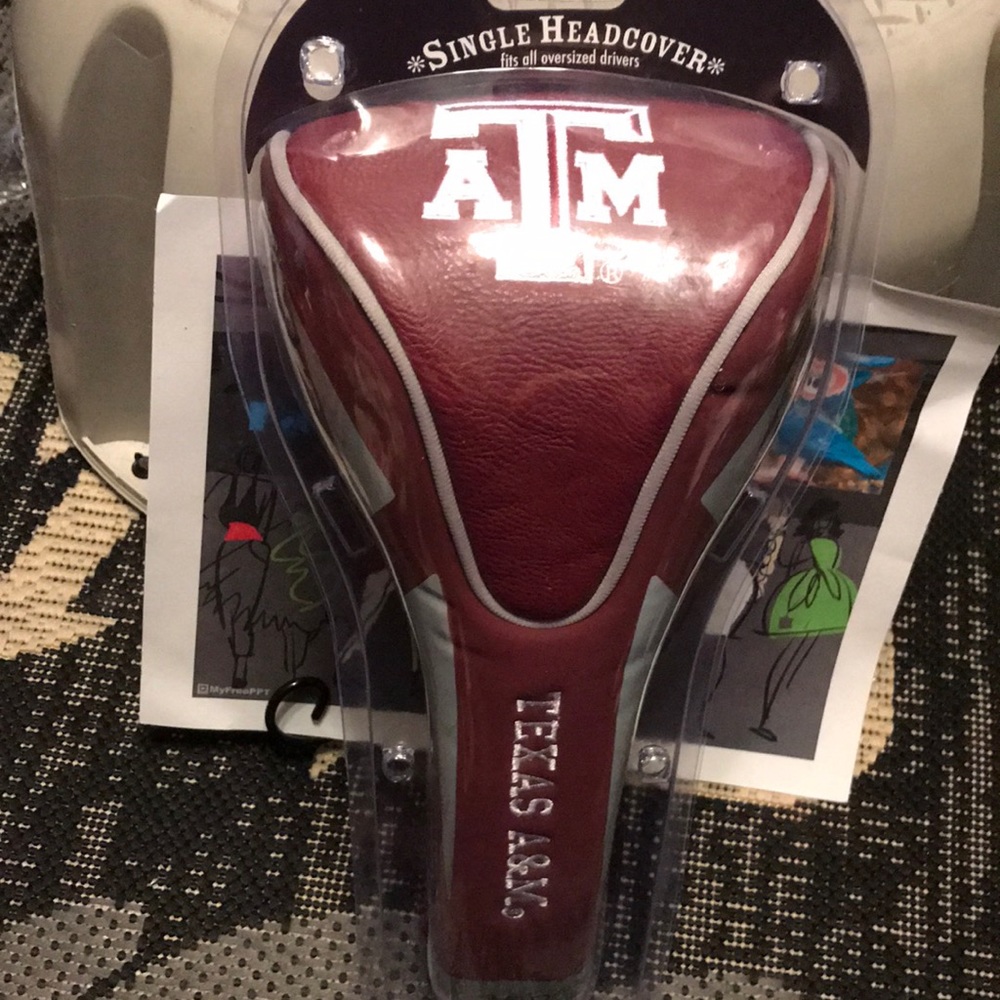 New Texas A&M Single Head-cover Aggies 1